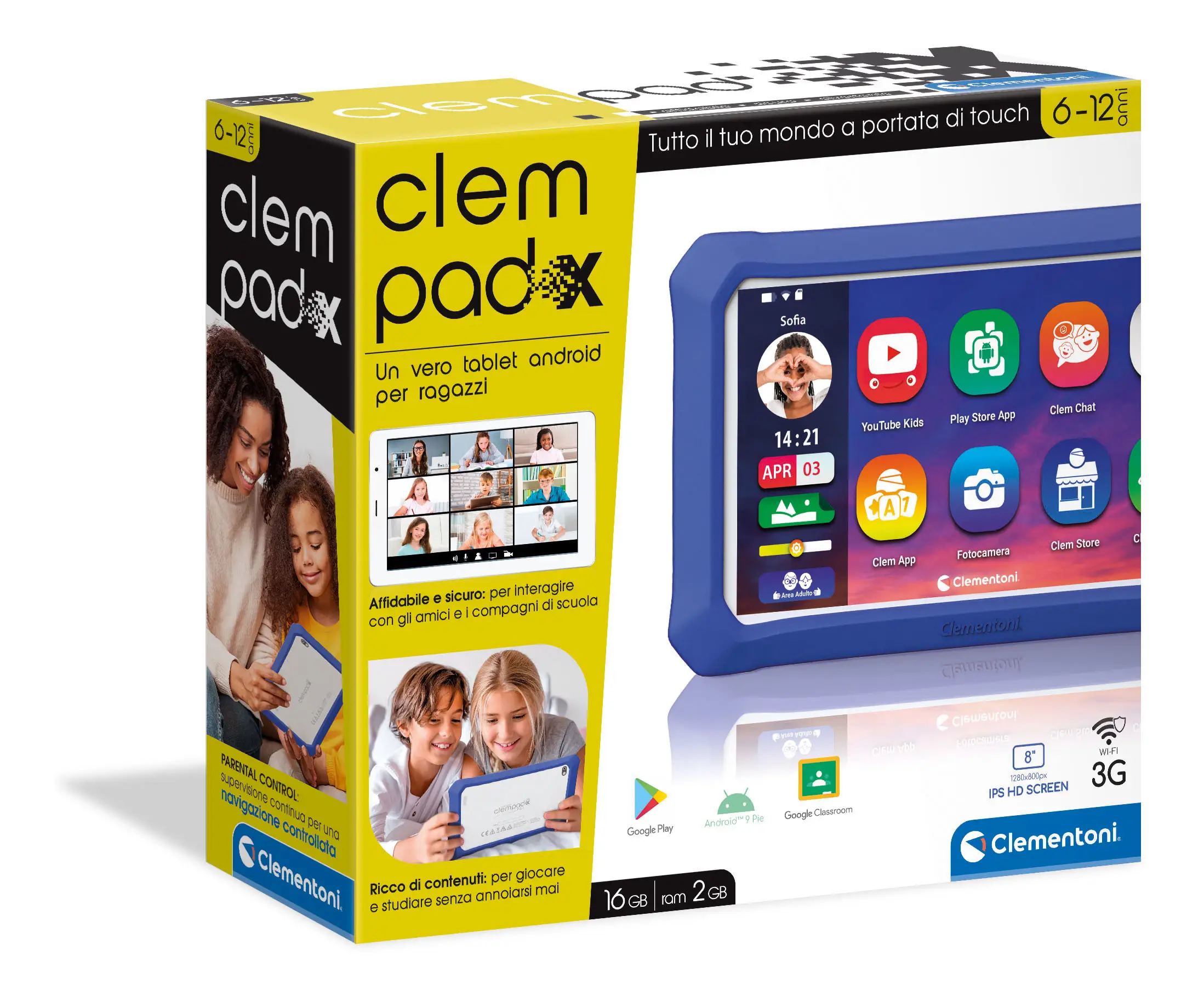 Clementoni 16623 16 GB Çocuk Tabletleri