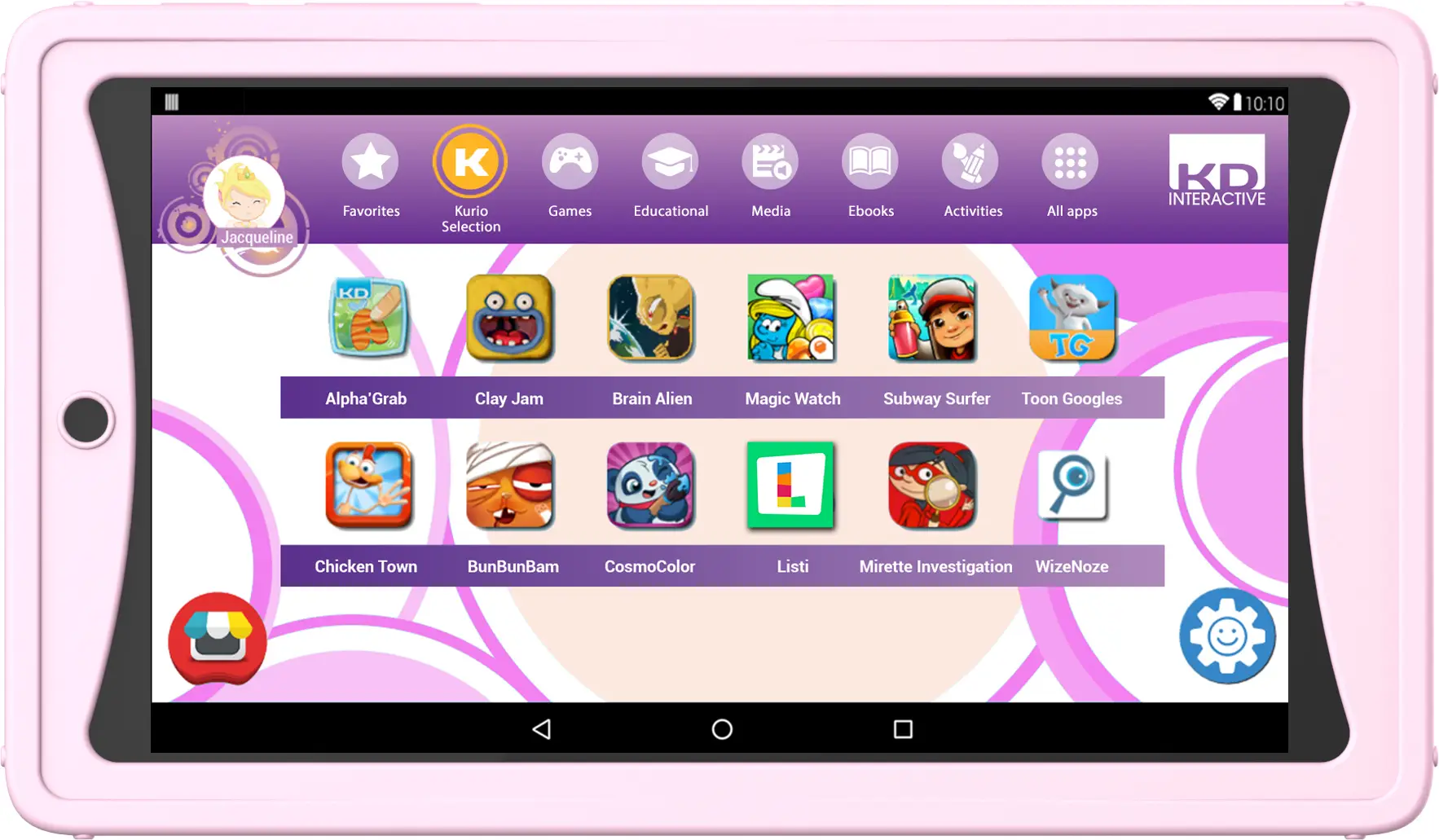 Kurio Tab Lite 8 GB C18101NL Çocuk Tabletleri