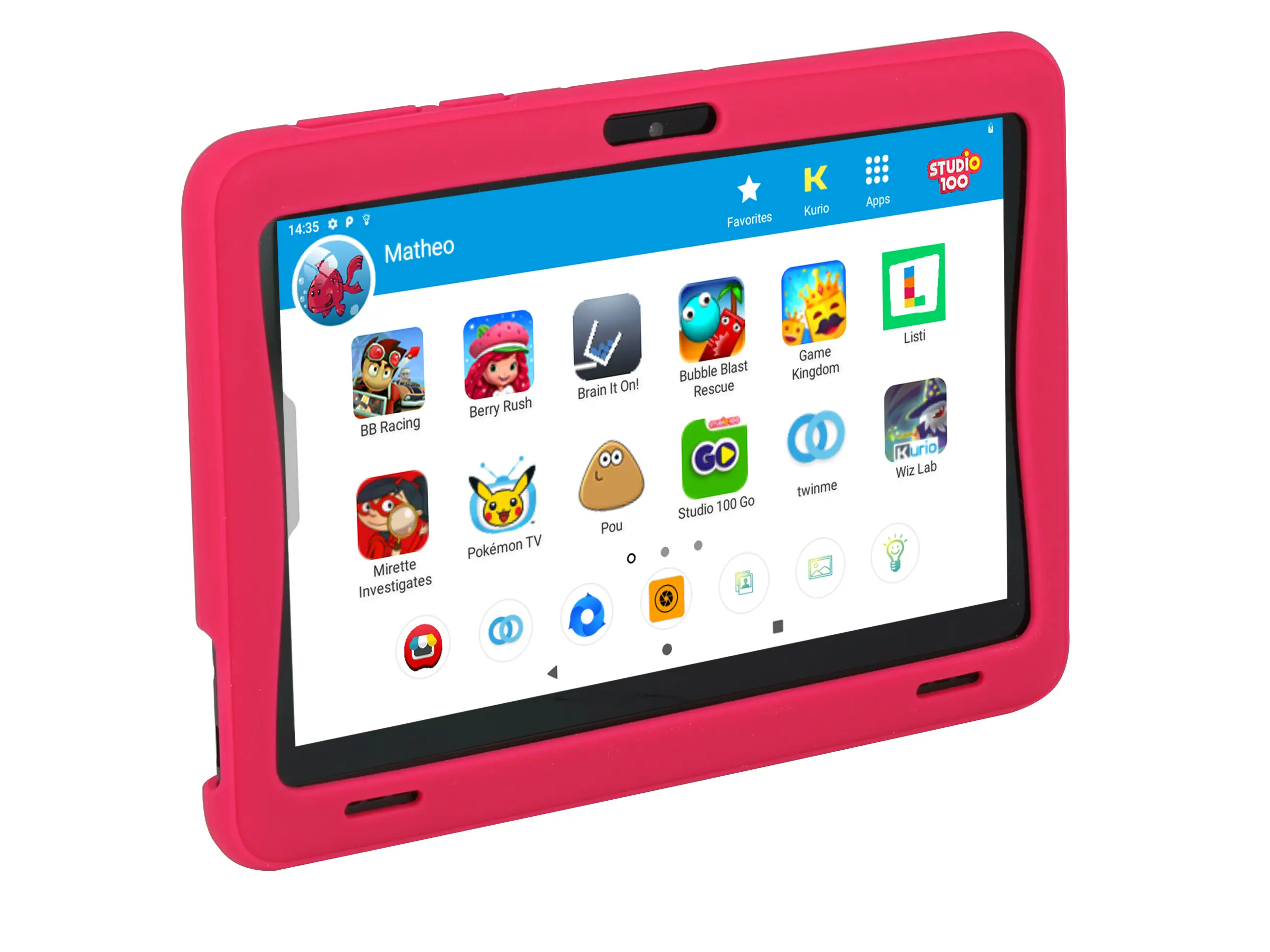 Kurio TAB ULTRA STUDIO 100 KINDERTABLET 16 GB C20175NL Çocuk Tabletleri
