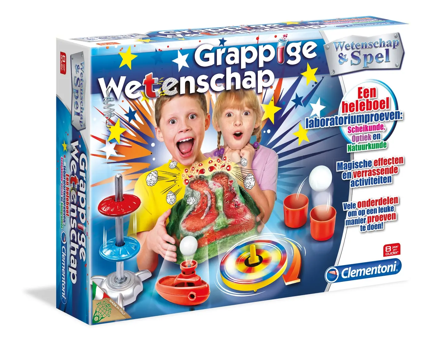 Clementoni Gek Van De Wetenshap 66698 Çocuklar için Bilim Oyuncakları
