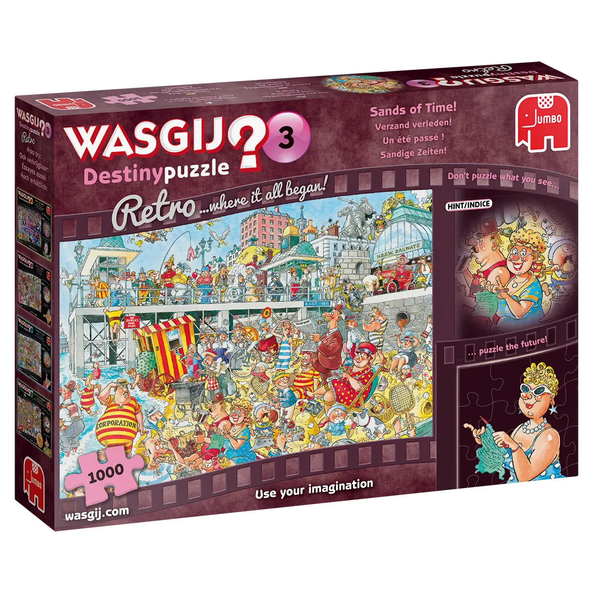 Jumbo Retro Destiny 3 1000 Parça 19169 Puzzle