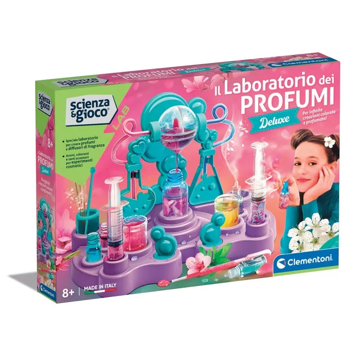Clementoni Science & Play Il Laboratorio Dei Profumi Deluxe 19382 Çocuklar için Bilim Oyuncakları