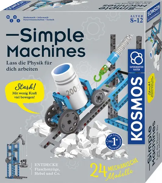 Kosmos Simple Machines 620868 Çocuklar için Bilim Oyuncakları