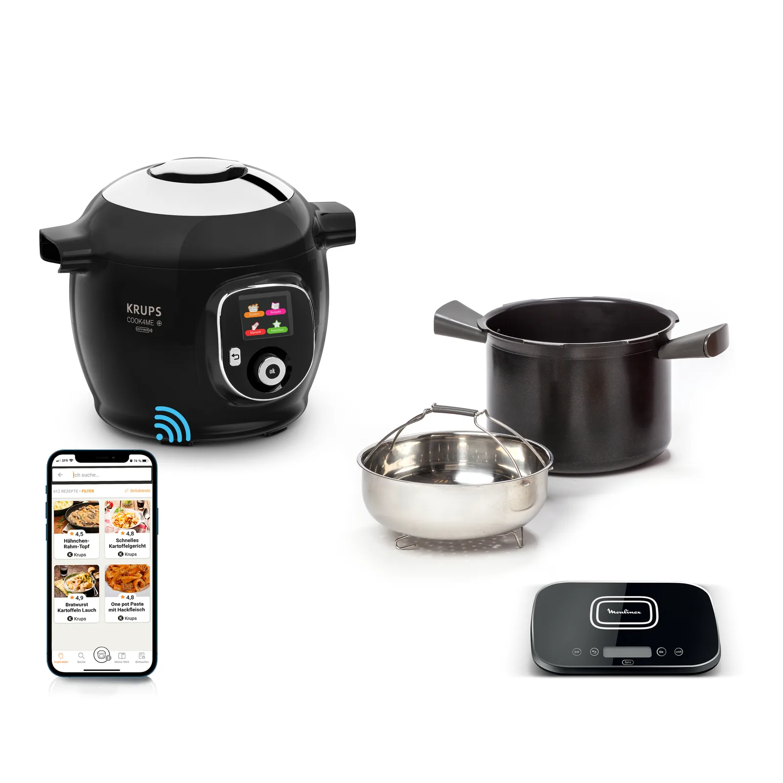 Krups Cook4Me+ CZ856815 Çok Amaçlı Pişiricile