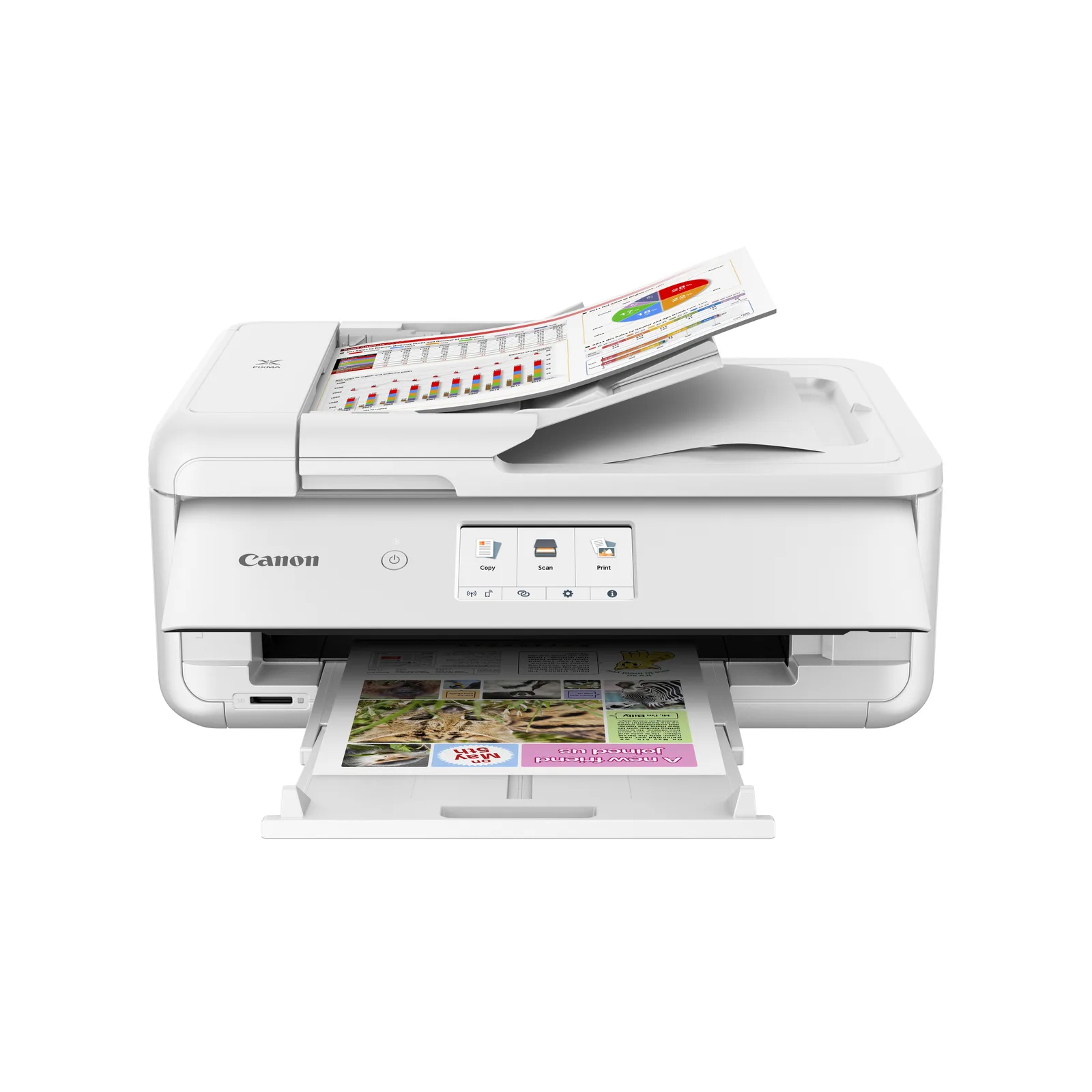 Canon PIXMA TS9551Ca 2988C056 Mürekkep Püskürtmeli Renkli Wi-Fi Çok Fonksiyonlu Yazıcı Thumbnail 10