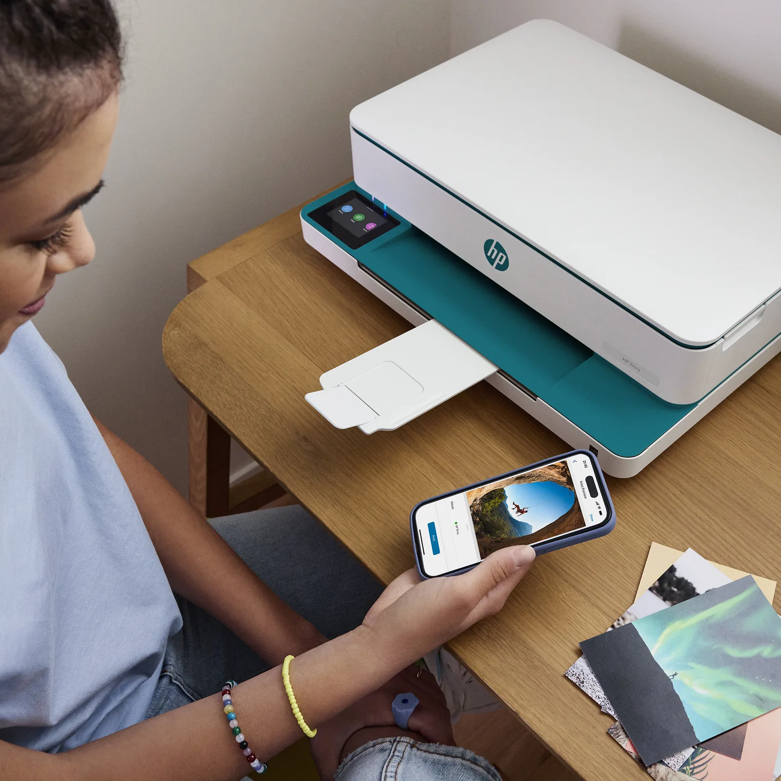 HP Envy 6122e Instant Ink Fotoğraf baskısı 714L9B Mürekkep Püskürtmeli Renkli Wi-Fi Çok Fonksiyonlu Yazıcı Thumbnail 12