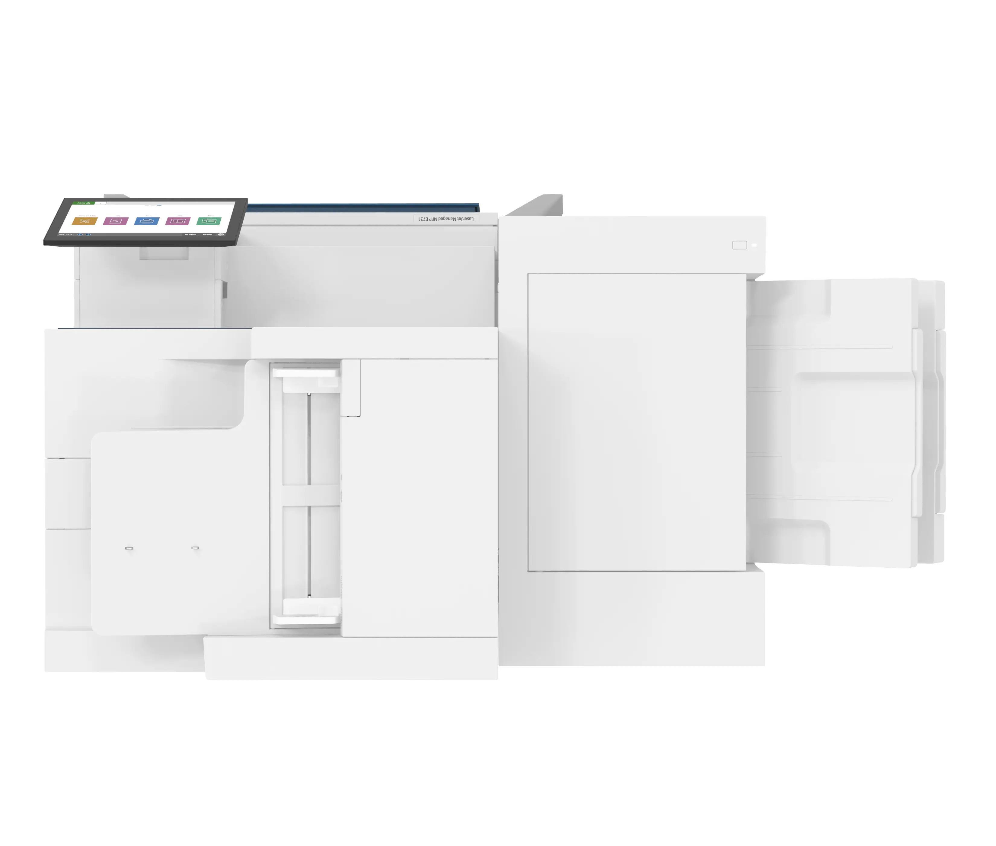 HP LaserJet E731dn Multifunction Siyah beyaz alnızca Ethernet 5QJ98A Lazer Wi-Fi Çok Fonksiyonlu Yazıcı Thumbnail 6