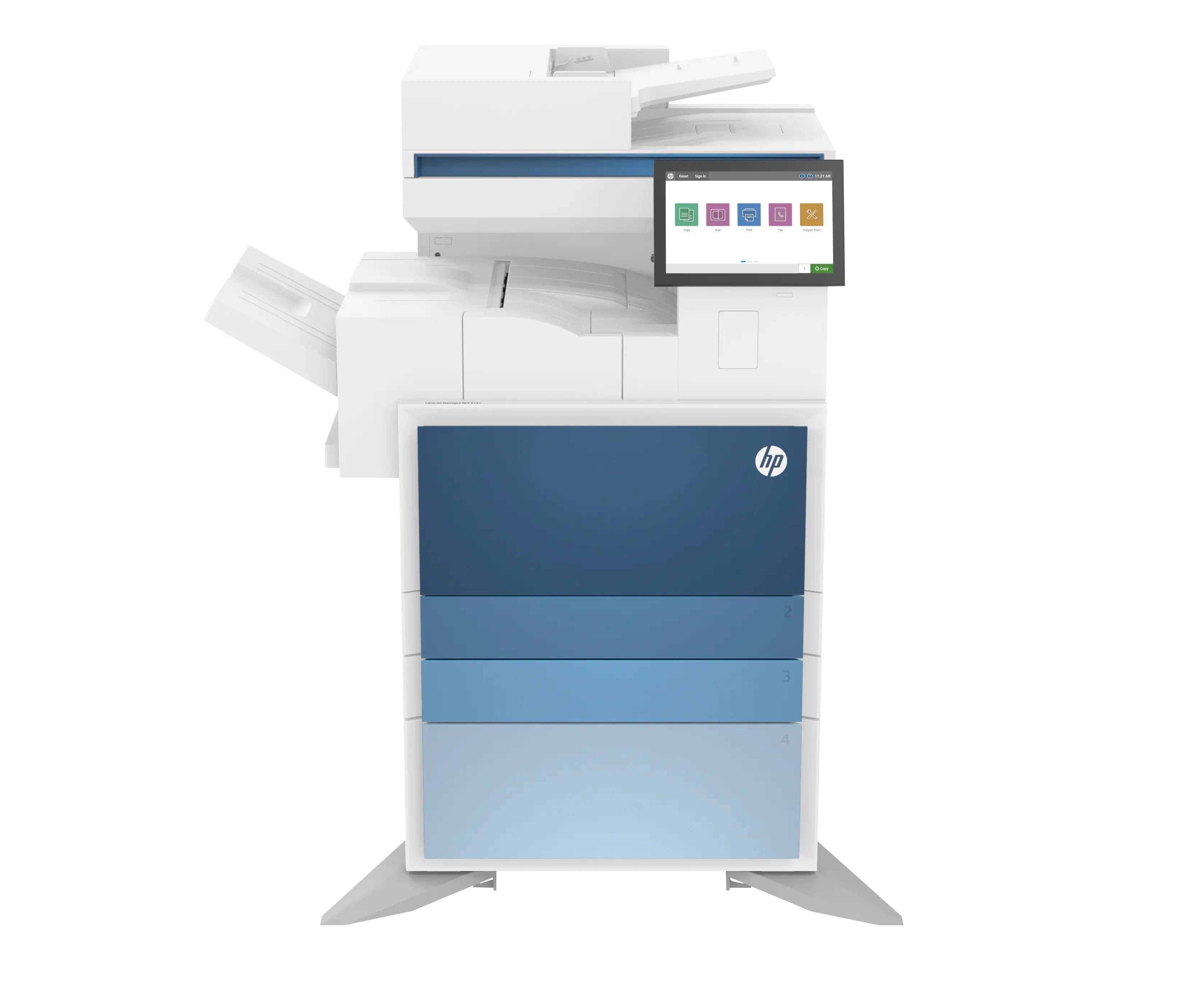 HP LaserJet E731dn Multifunction Siyah beyaz alnızca Ethernet 5QJ98A Lazer Wi-Fi Çok Fonksiyonlu Yazıcı