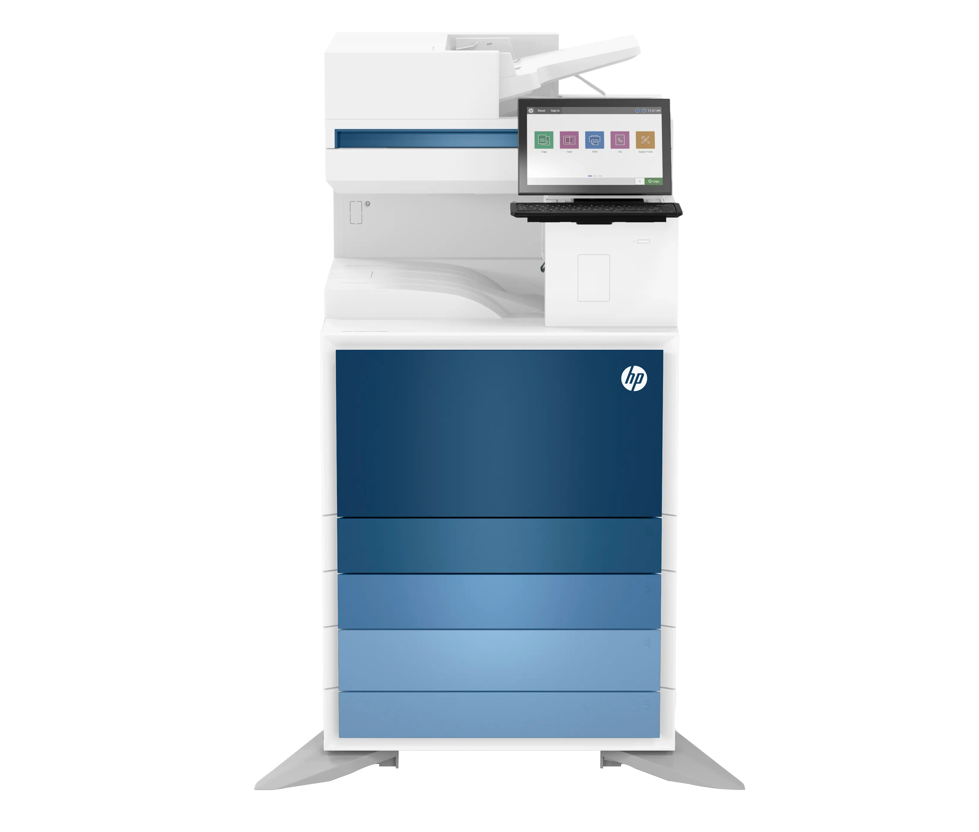 HP LaserJet Flow E826z Multifunction Siyah beyaz alnızca Ethernet 5QK13A Lazer Wi-Fi Çok Fonksiyonlu Yazıcı