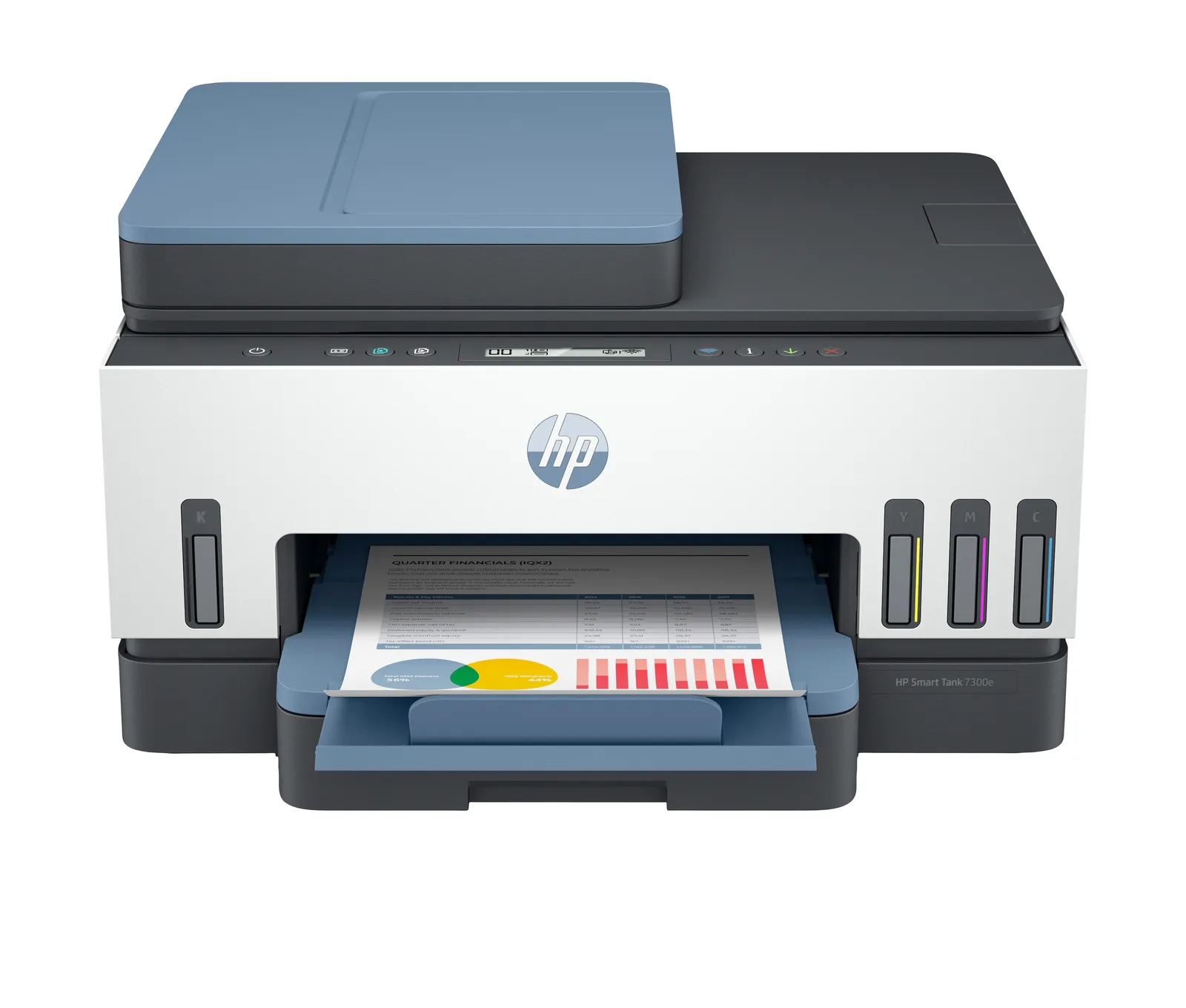 HP Smart Tank 7308 Up to 2 Years of ink included Two-sided printing 9B5C6A Renkli Wi-Fi Çok Fonksiyonlu Yazıcı Thumbnail 14