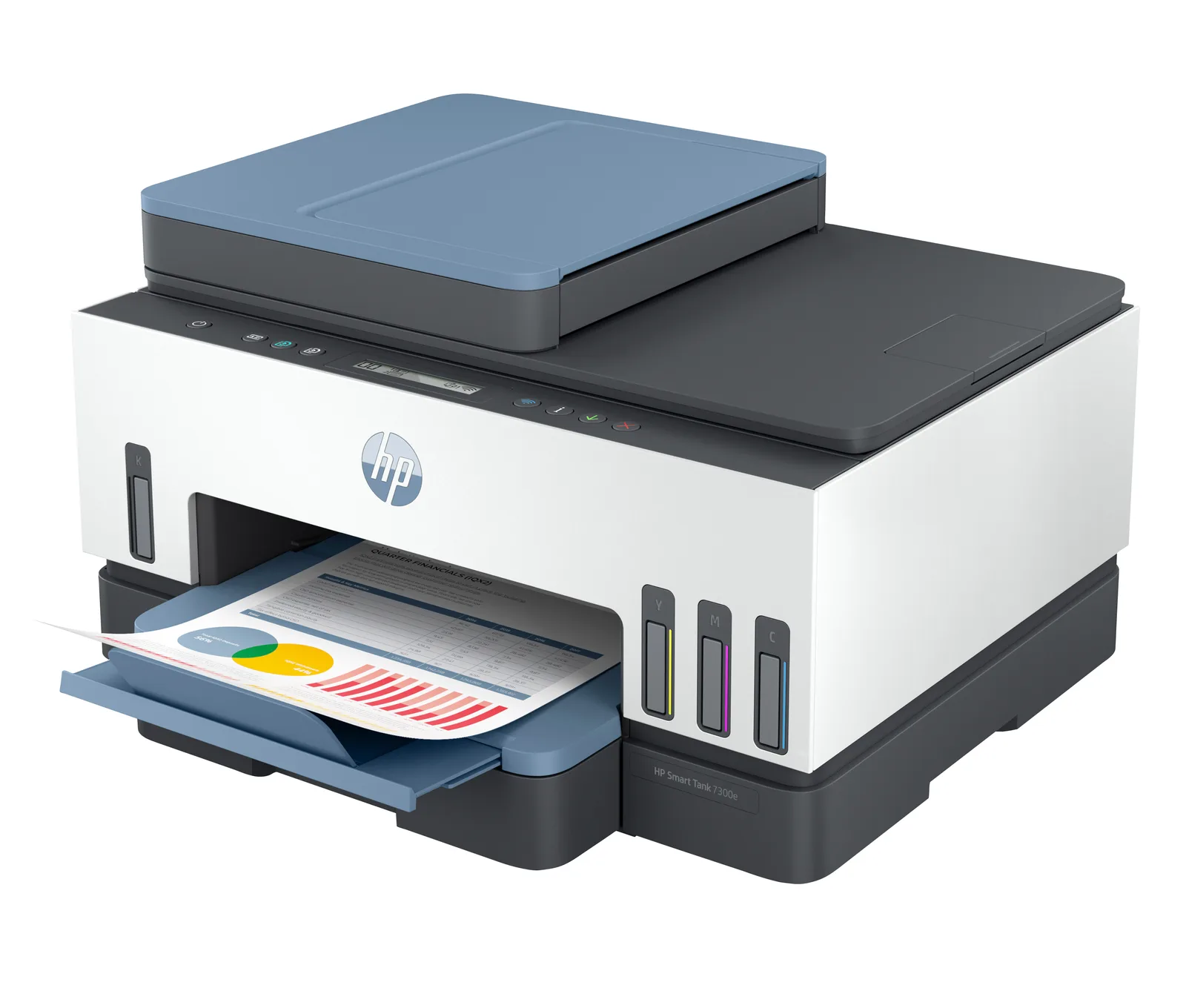 HP Smart Tank 7308 Up to 2 Years of ink included Two-sided printing 9B5C6A Renkli Wi-Fi Çok Fonksiyonlu Yazıcı Thumbnail 0