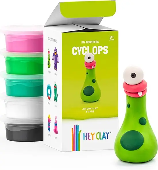 HEY CLAY Monsters Cycloop HC50150 Çömlekçilik Ve Modelleme Ürünleri