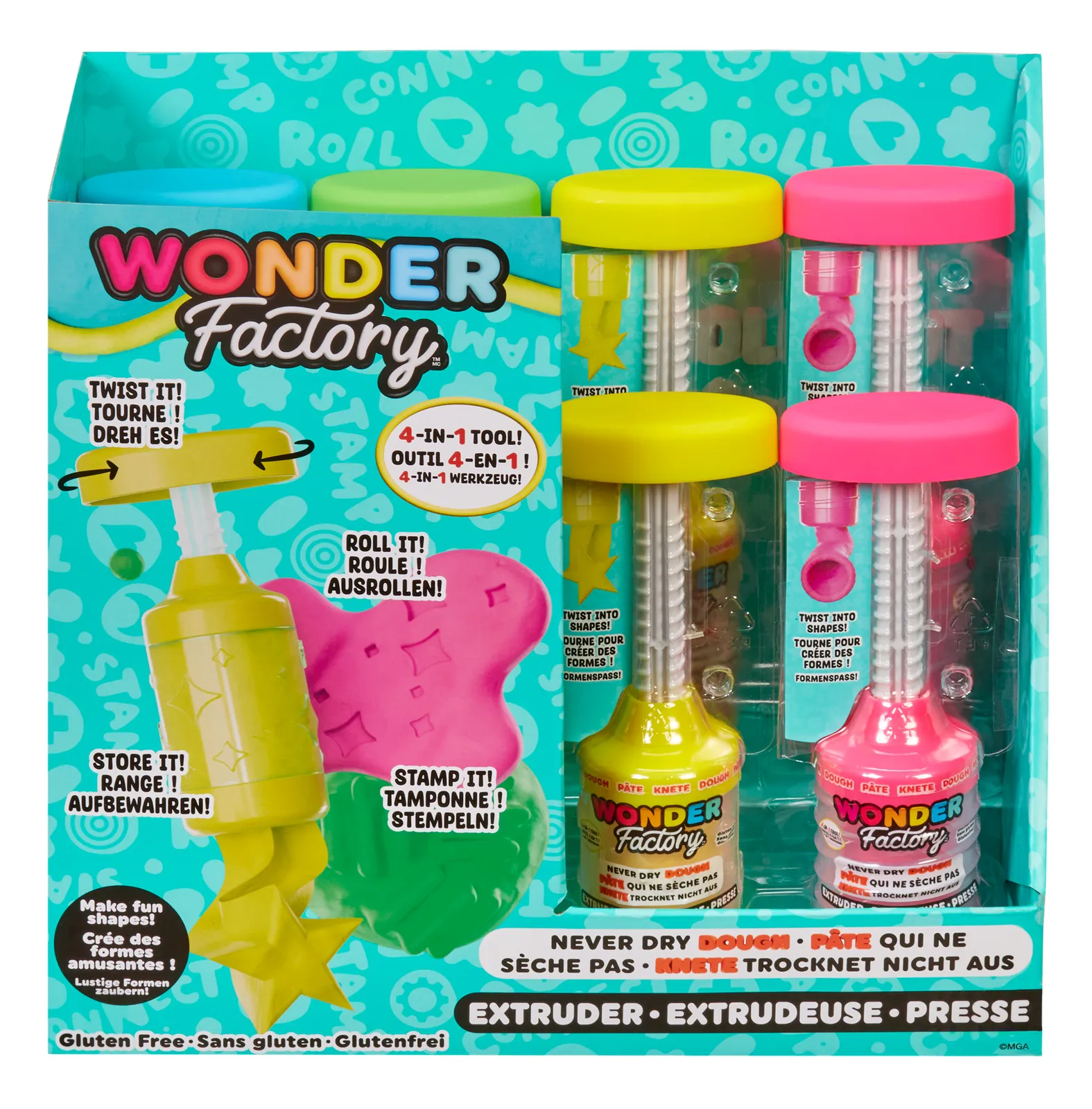 MGA Entertainment Wonder Factory 595106 Çömlekçilik Ve Modelleme Ürünleri