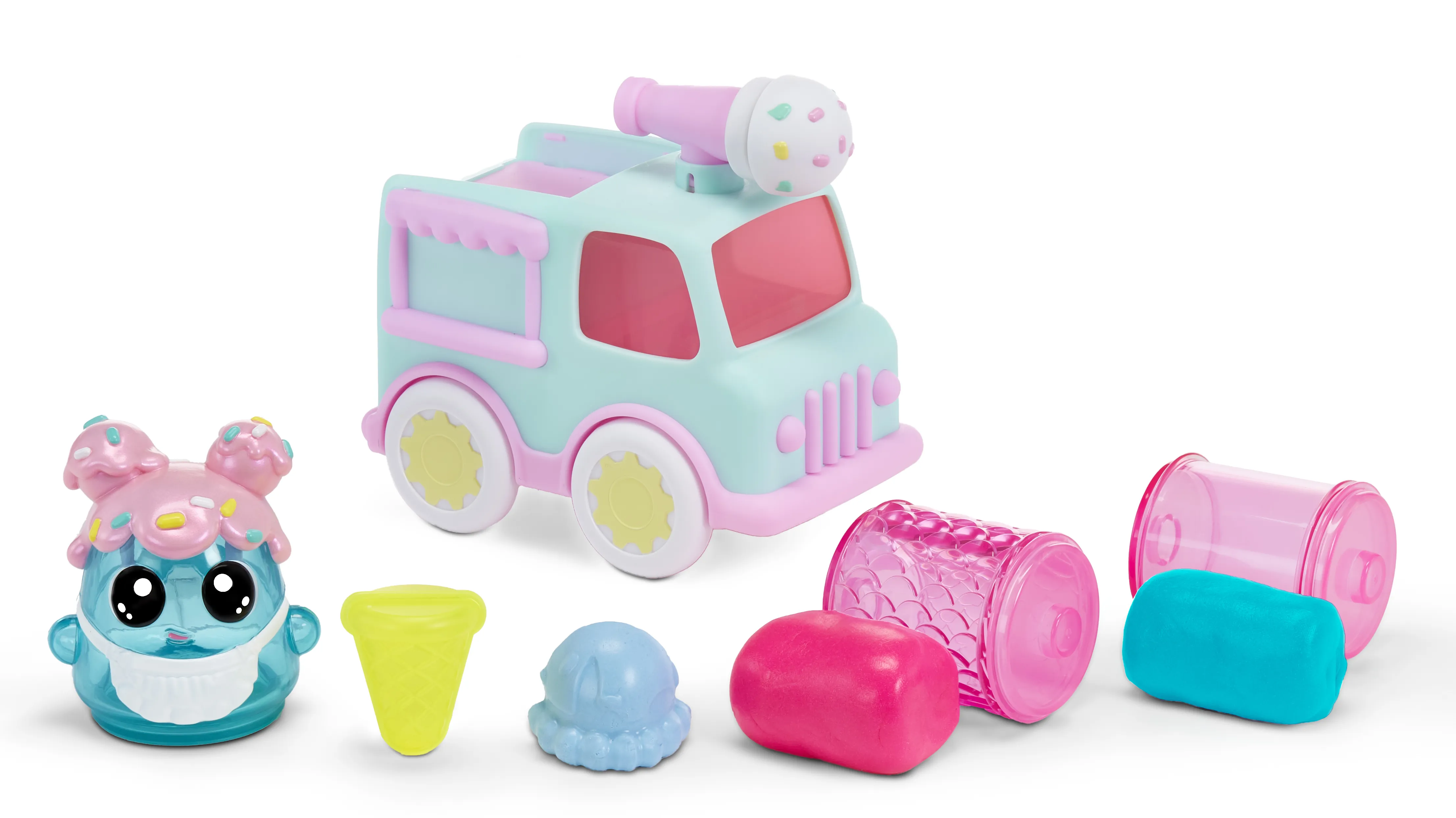 MGA Entertainment DohKins Ice Cream Truck & Baker 123071-EUC Çömlekçilik Ve Modelleme Ürünleri
