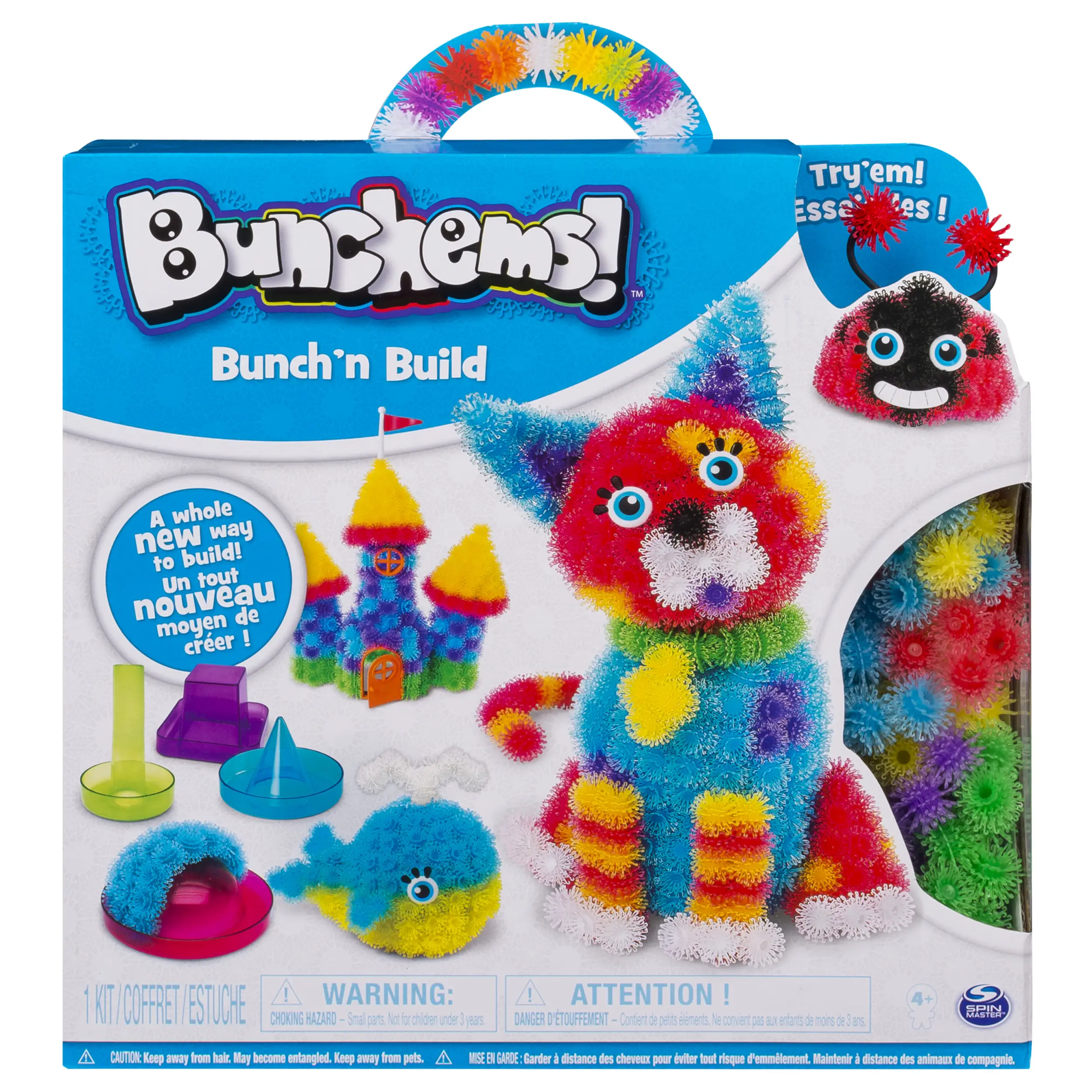 Spin Master DNG BST Bunchems Bunch n Build UPCX GML 6044156 Çömlekçilik Ve Modelleme Ürünleri