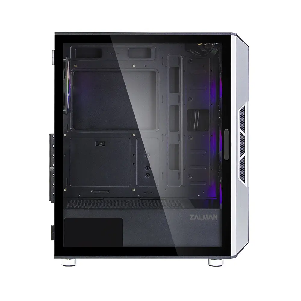 Zalman I3 Neo ATX Mid Tower PC Case Mesh front for efficient cooling Pre-installed fan 3 Thumbnail 4