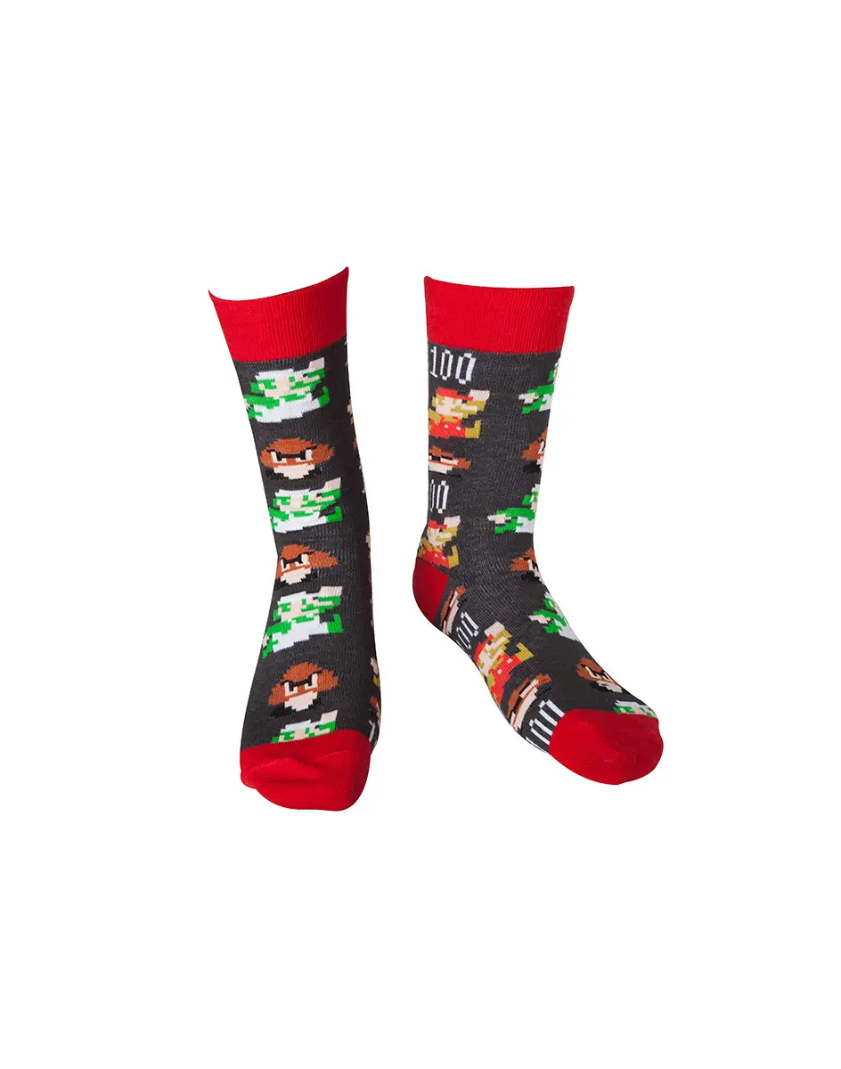 Nintendo Mario Pixel Art Socks CR061063NTN-39/42 Çorap