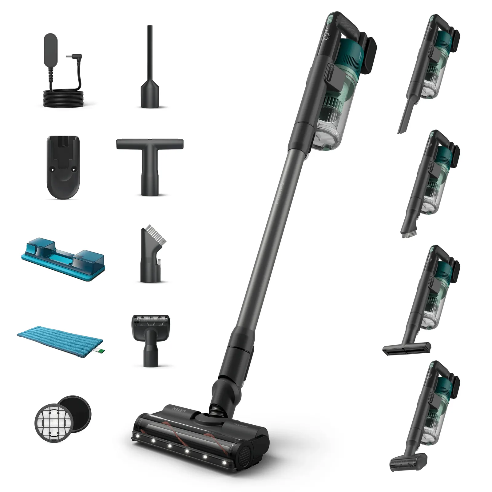 Philips Kablosuz Dikey Süpürge XC6557/01 Çubuk Elektrikli Süpürgeler & Elektrikli Fırç