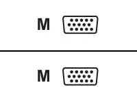 Canon Monitor Cable LV-CA10 2017A001 CVGA Kabloları