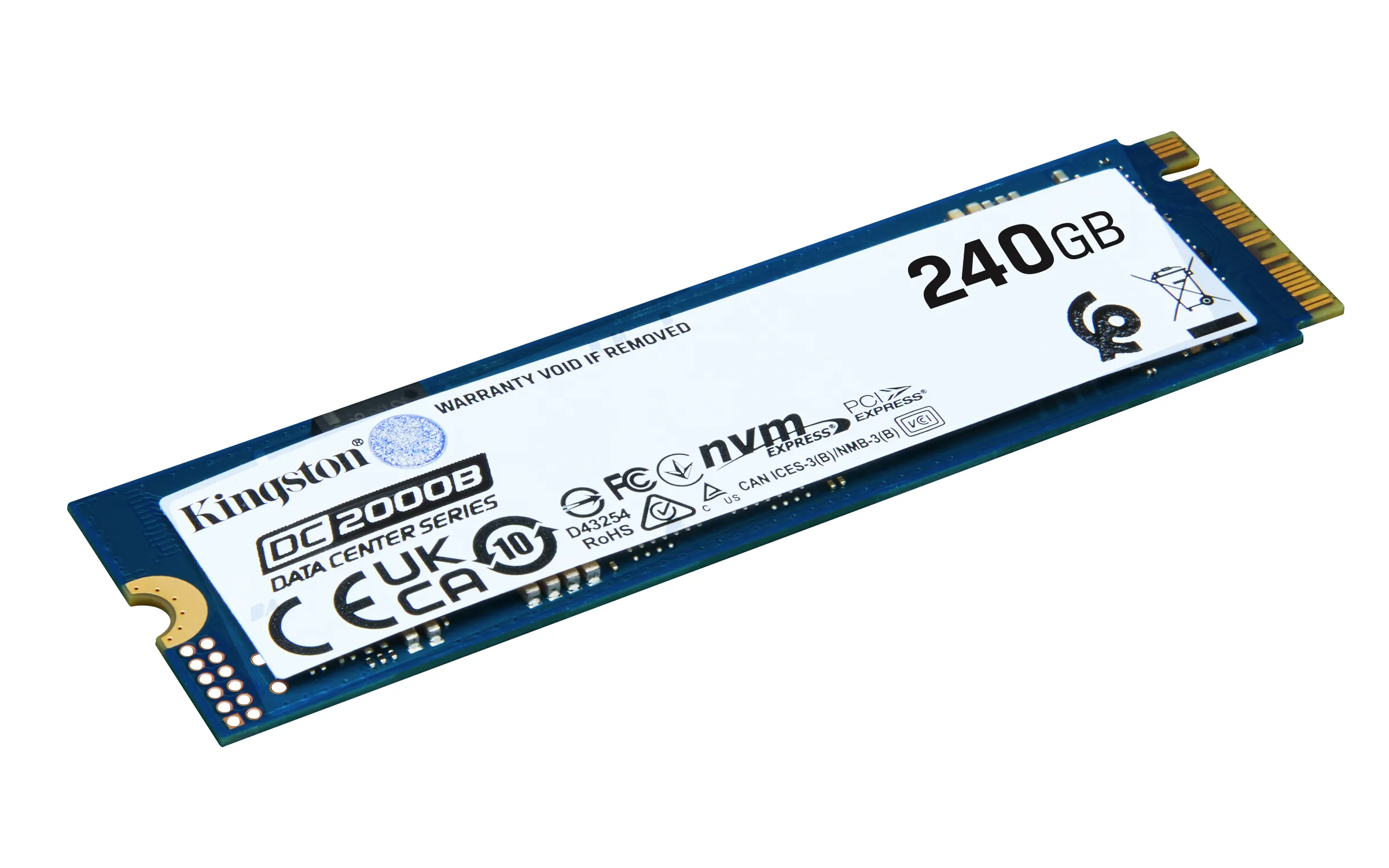 Kingston Technology DC2000B SEDC2000BYM8/240G 240 GB M.2 22x80 Gen4 NVMe SSD Dahili SSD'le