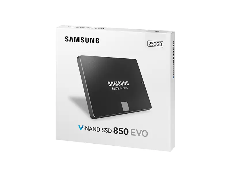 Samsung 850 EVO 250 GB MZ-75E250B 2.5" SSD Thumbnail 1