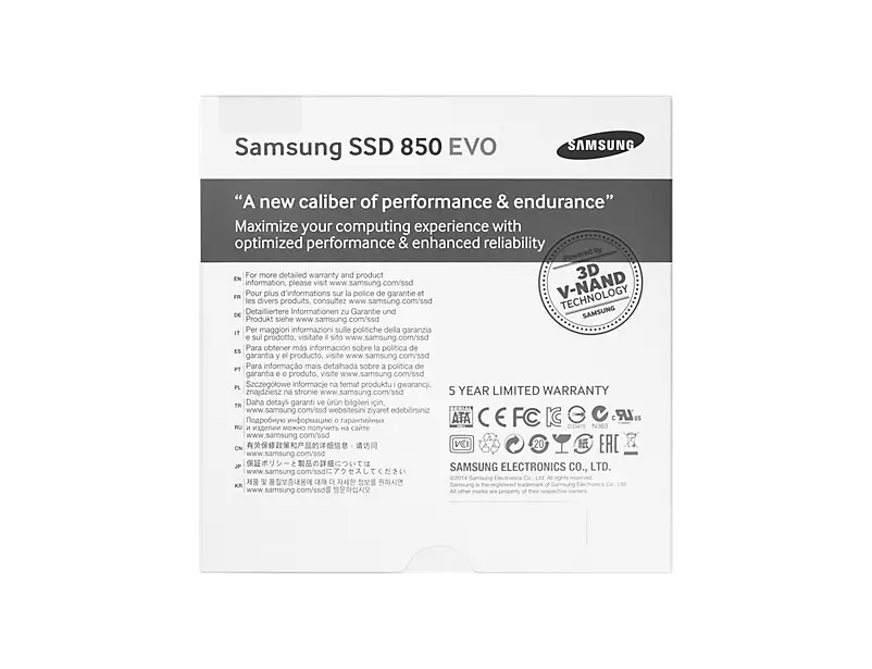 Samsung 850 EVO 120 GB MZ-75E120B/EU 2.5" SSD Thumbnail 8