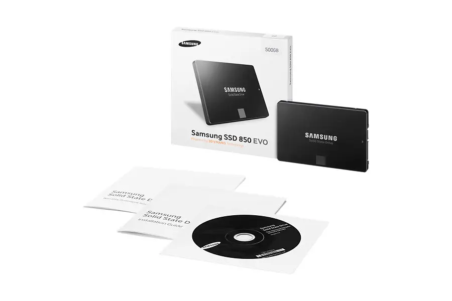 Samsung 850 EVO 500 GB MZ-75E500BW 2.5" SSD Thumbnail 1