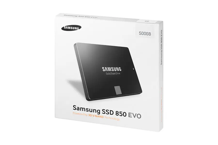 Samsung 850 EVO 500 GB MZ-75E500BW 2.5" SSD Thumbnail 2
