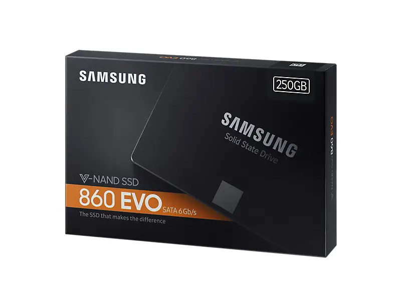 Samsung 860 EVO 250 GB MZ-76E250B 2.5" SSD Thumbnail 7