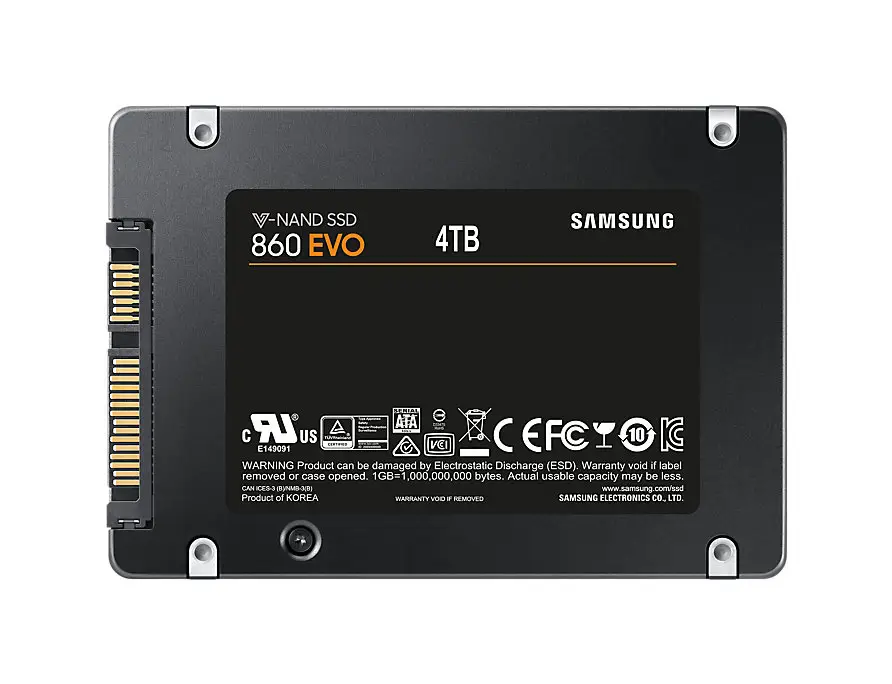 Samsung 860 EVO 500 GB MZ-76E500BW 2.5" SSD Thumbnail 1