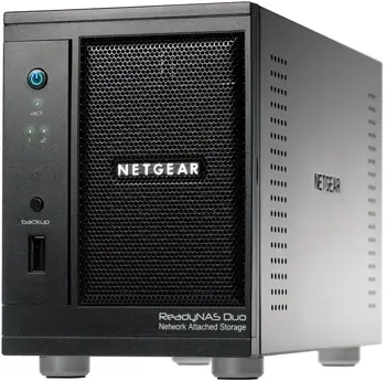 NETGEAR ReadyNAS Duo 2x2000GB Desktop Network Storage 25 GB RND2220-100UKS Bilgisay