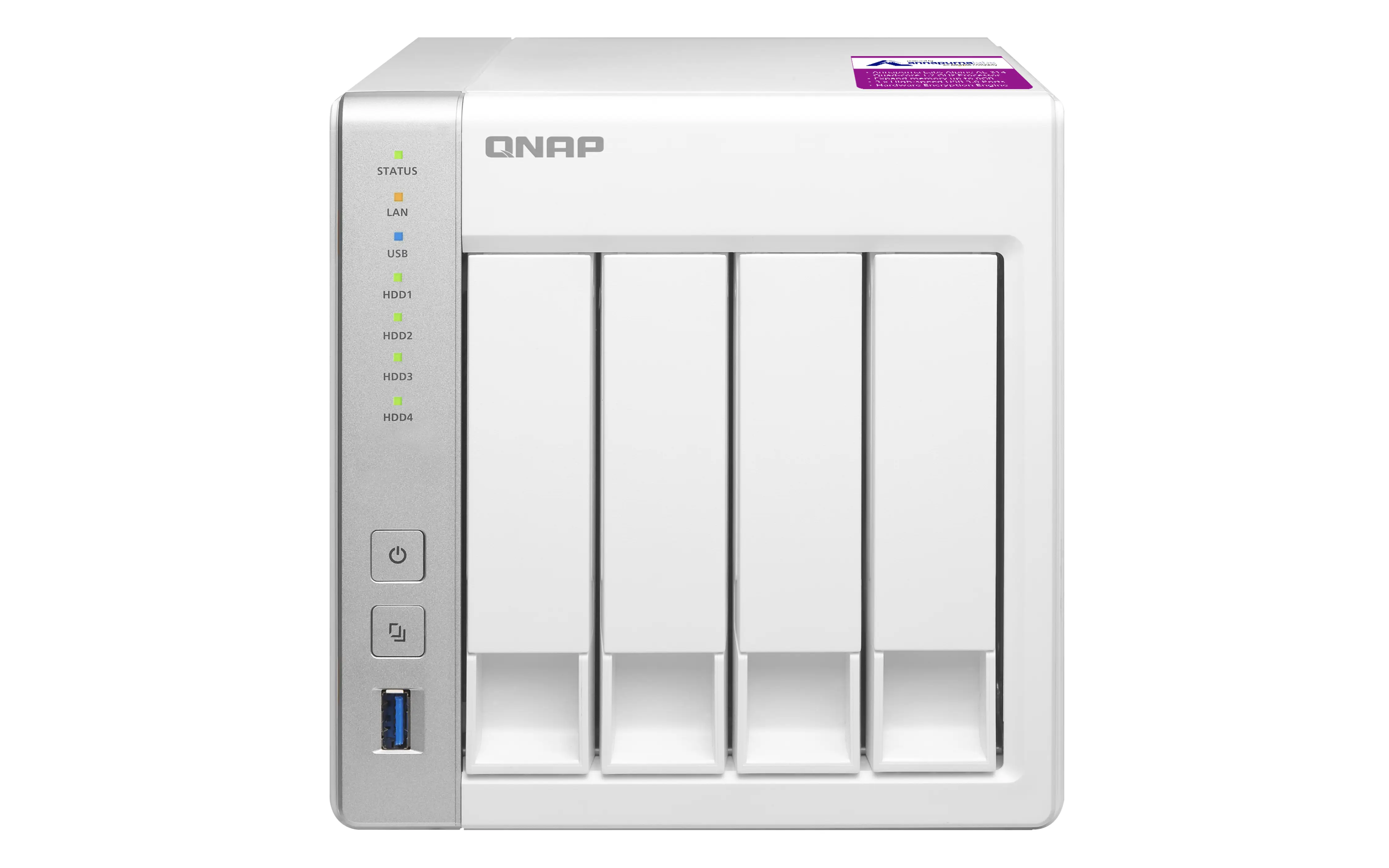 QNAP TS-431P2 1 GB TS-431P2-1G/32TB-REDPRO Bilgisay