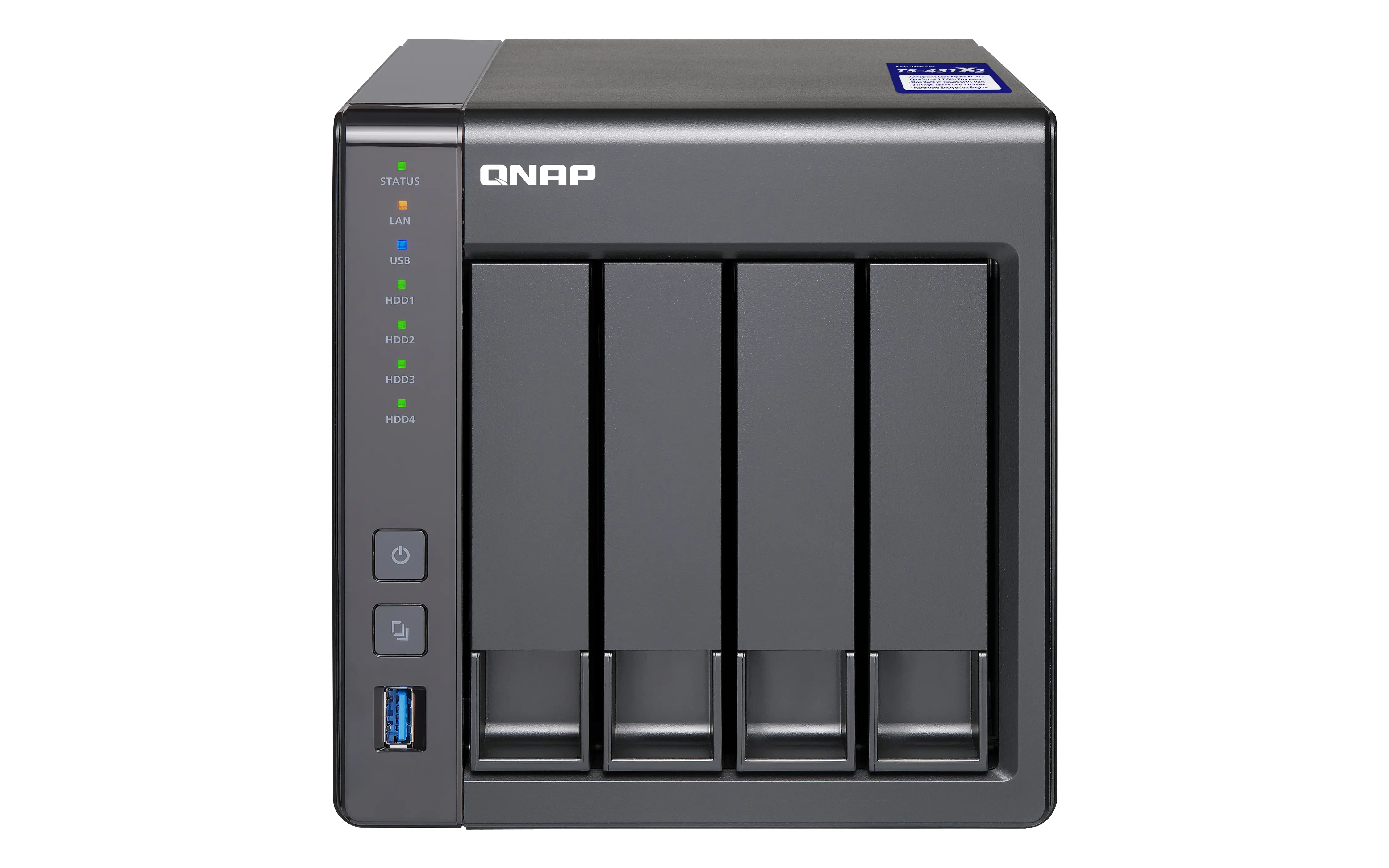 QNAP TS-431X2 8 GB TS-431X2-8G/32TB-RED Bilgisay