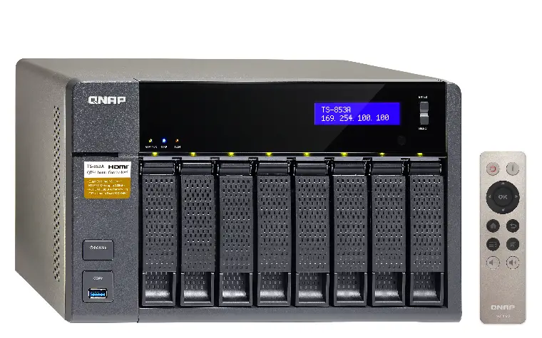 QNAP TS-853A 8 GB TS853A8G/TOSH8TB Thumbnail 1