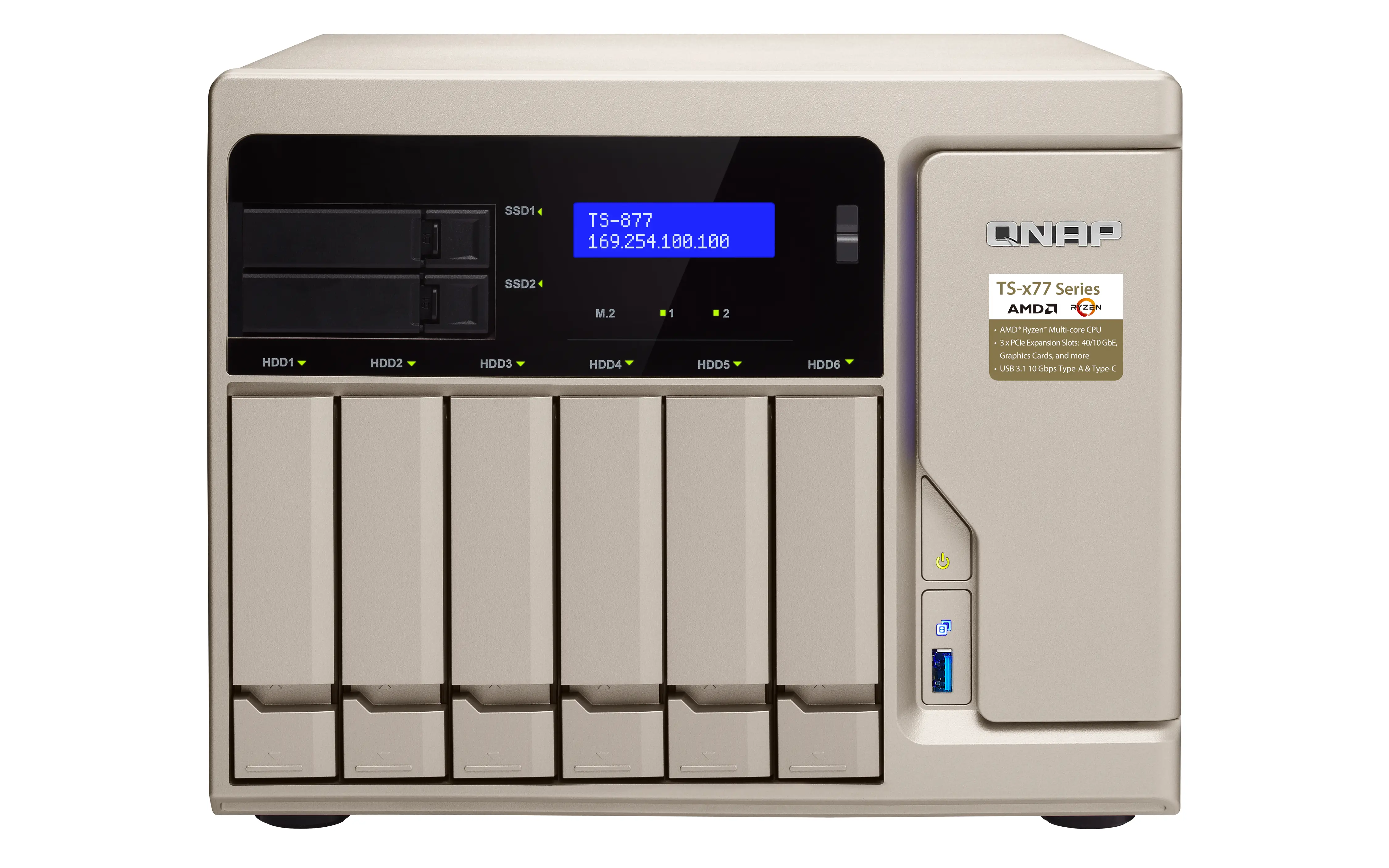 QNAP TS-877 8 GB TS-877-1600-8G/36TB-GOLD Bilgisay