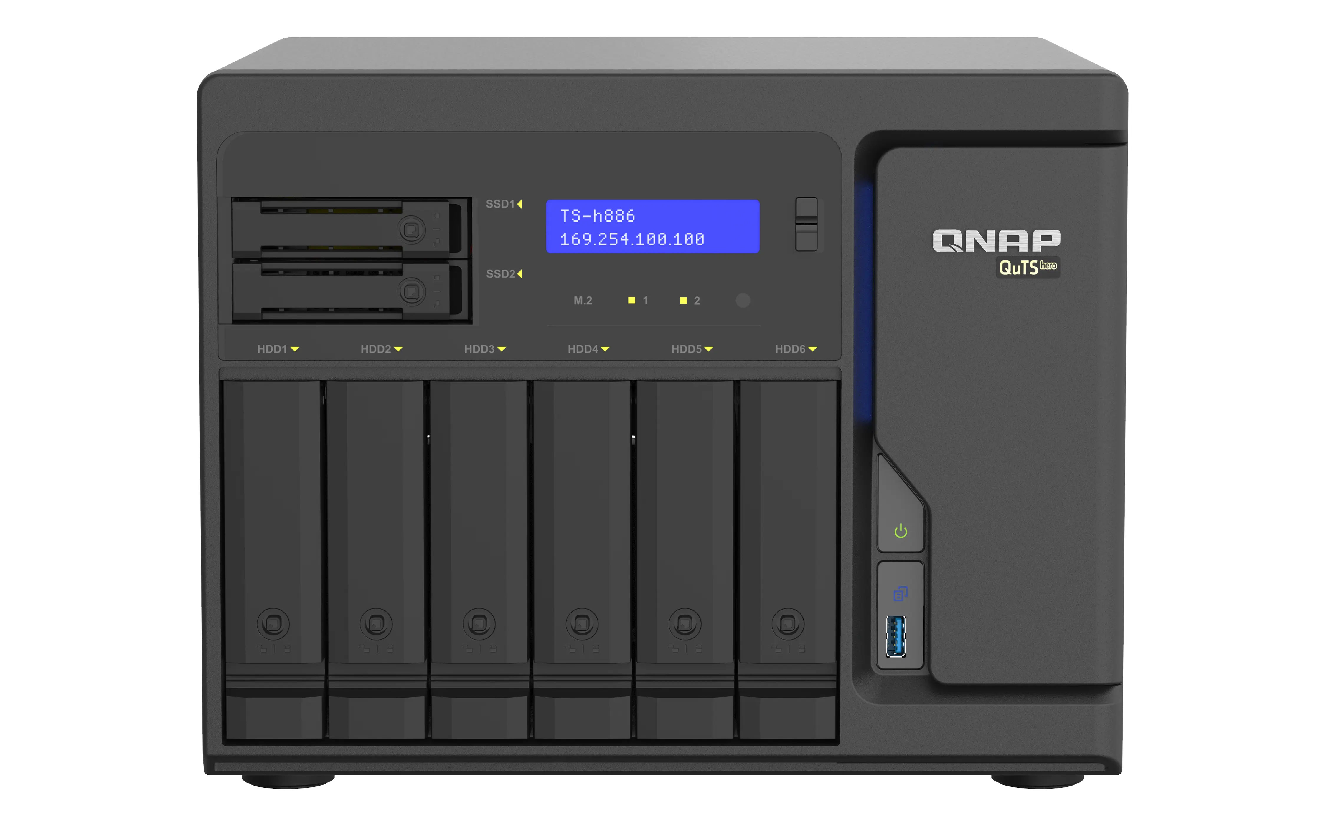 QNAP TS-H886 16 GB TS-H886-D1622-16G/96TB-EXOS