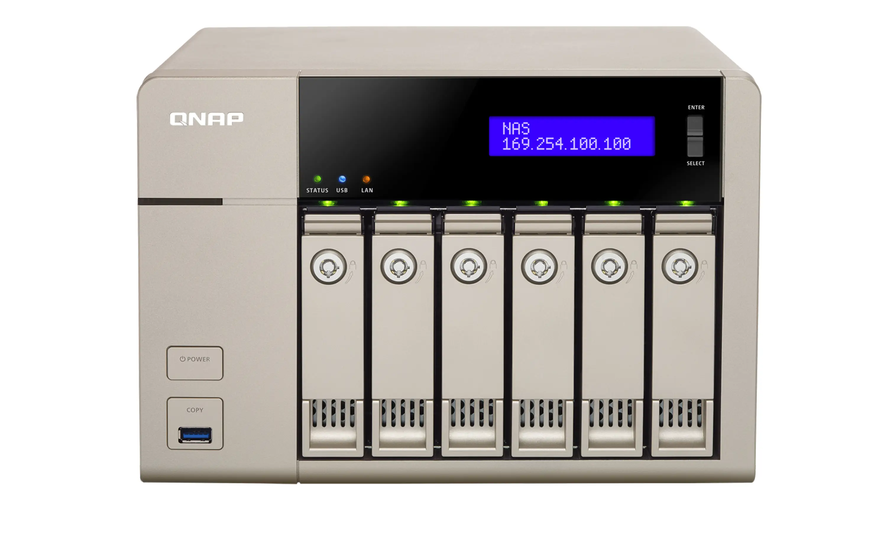 QNAP TVS-663 8 GB TVS-663-8G/72TB-GOLD Bilgisay