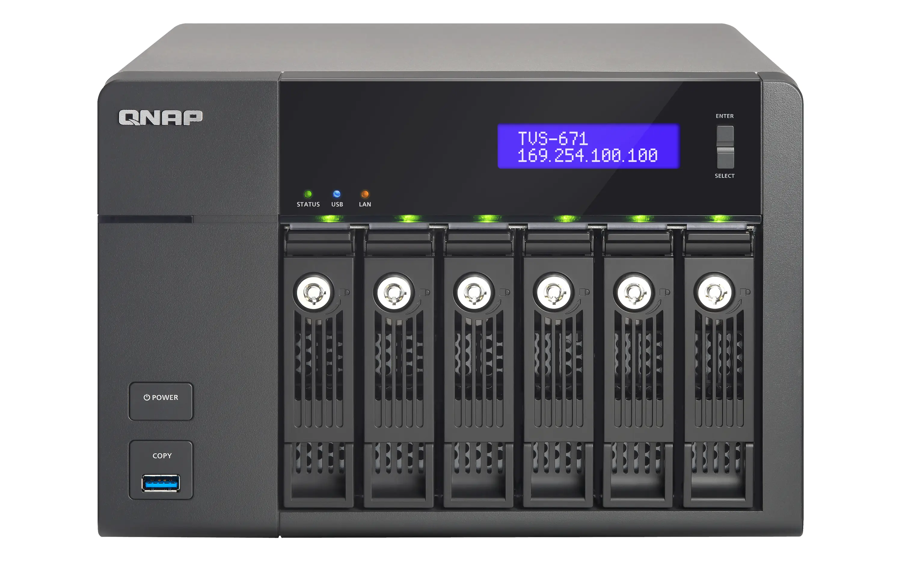QNAP TVS-671 8 GB TVS-671-I5-8G/72TB-IW Bilgisay