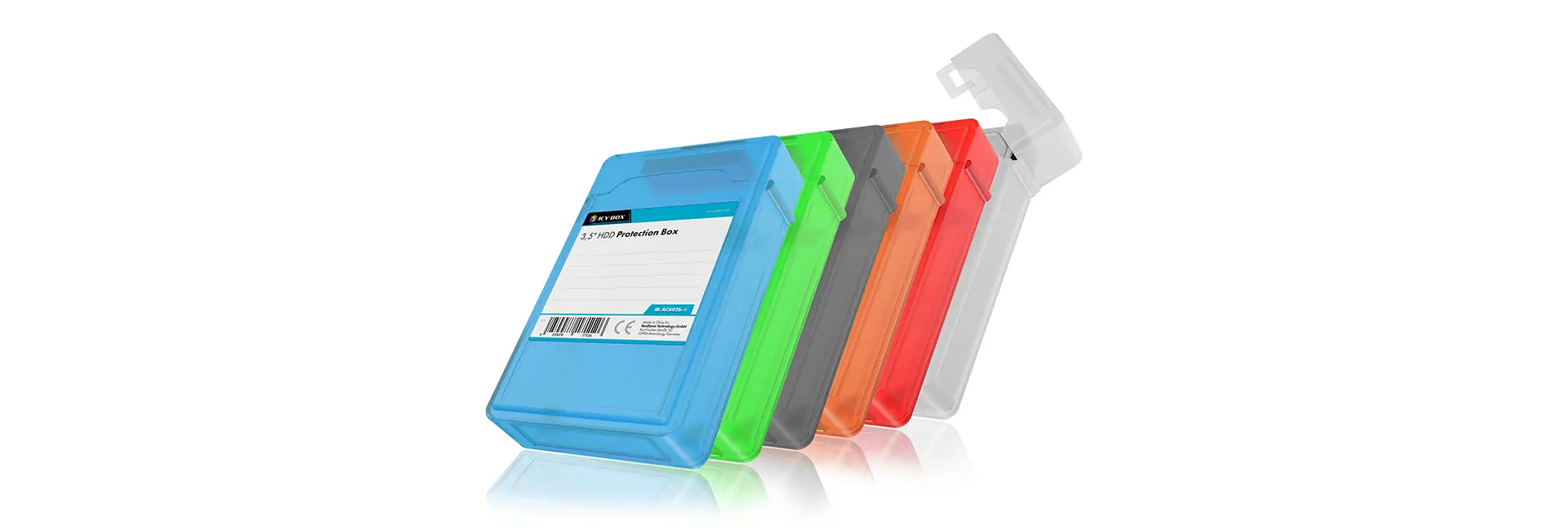 ICY BOX IB-AC602b-6 60774 Depolama Sürücüsü Çantaları