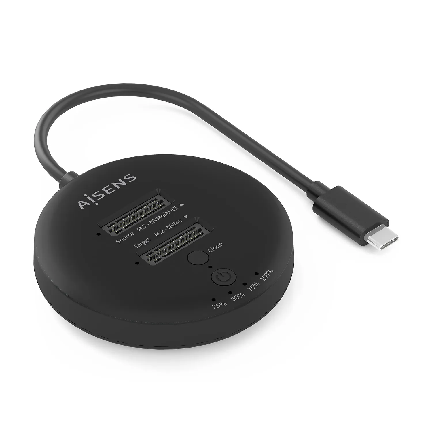 AISENS ASDS-2M2N05-BK Depolama Sürücüsü Yerleştirme İstasyonları