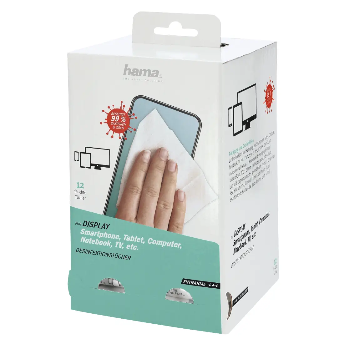 Hama Power Wipes 00188660 Dezenfekte Islak Mendille