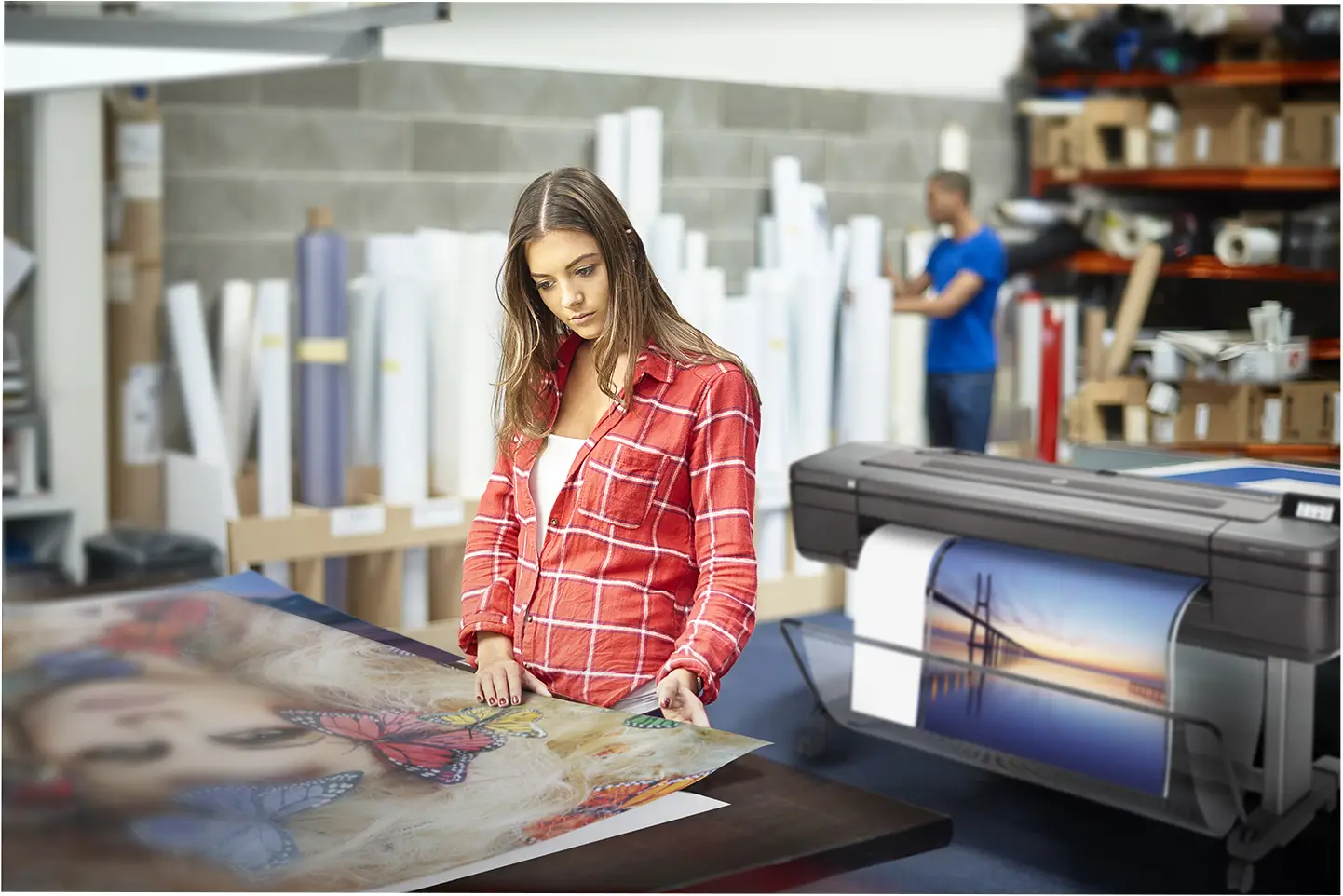 HP DesignJet Printing Solutions HPDJSOL Diğe