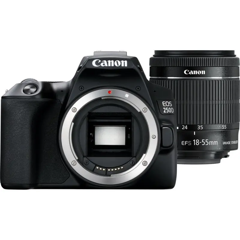 Canon 250D + EF-S 18-55mm f/3.5-5.6 III + SB130 3454C010 Digital Kame