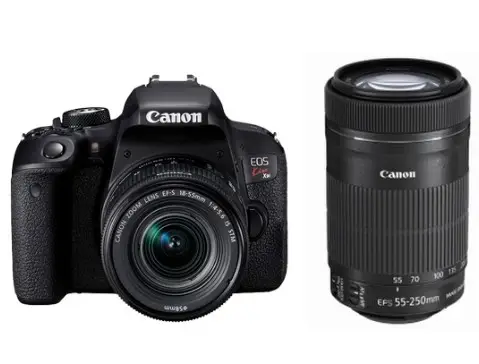 Canon Kiss X9i + EF-S 18-55mm IS STM + EF-S 55-250mm IS STM 1893C003 Digital Kame