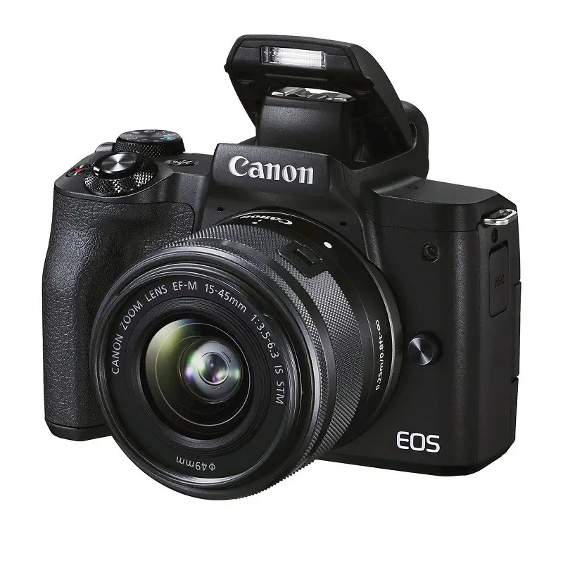 Canon M50 MARK II + EF-M 15-45MM & E 4728C014 Digital Kame