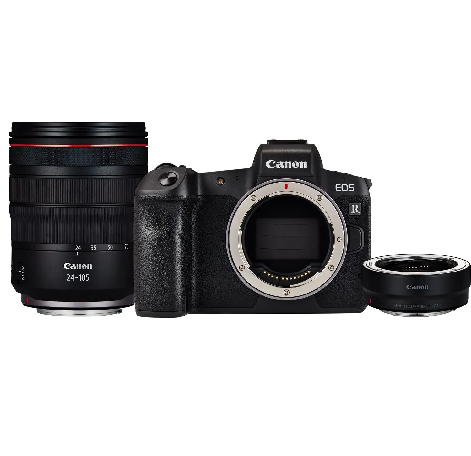 Canon EOS R + EF to RF adapter + RF 24-105mm f/4L IS USM 3075C058 Digital Kame