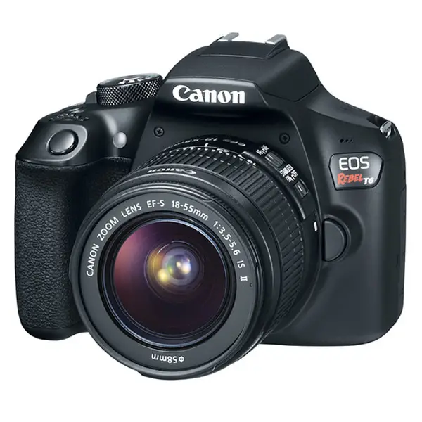 Canon Rebel T6 18-55mm 1159C009 Digital Kame