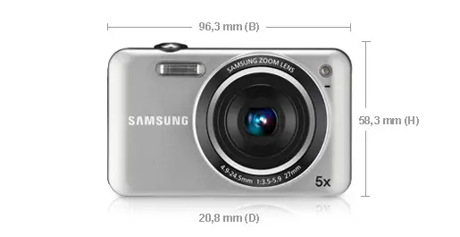 Samsung ES75 EC-ES75ZZBPBE1 Thumbnail 1