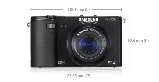 Samsung EX2F EC-EX2FZZBPBFR Thumbnail 1