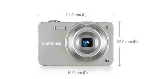 Samsung ST90 EC-ST90ZZBPBE1 Thumbnail 5